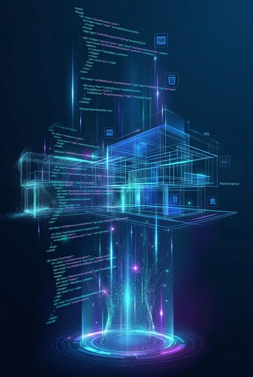 High-performance custom website architecture and development by Alcanetsg