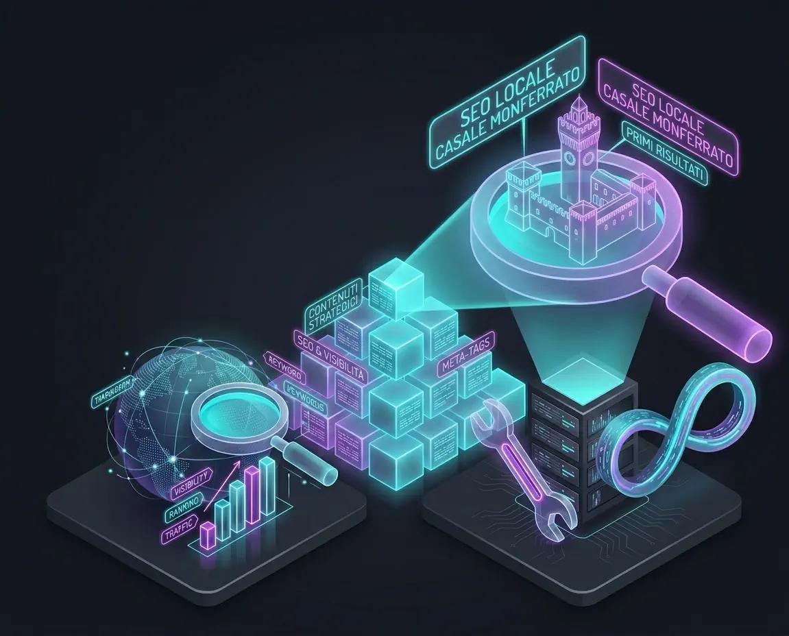 SEO optimization strategies and local positioning to increase visibility in search results