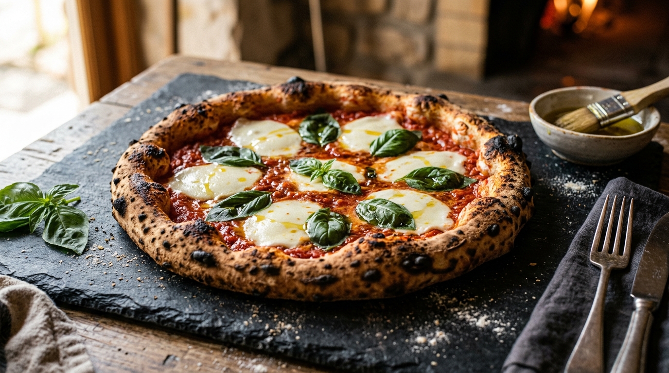 Pizza Margherita d'autore Aura Bistrot